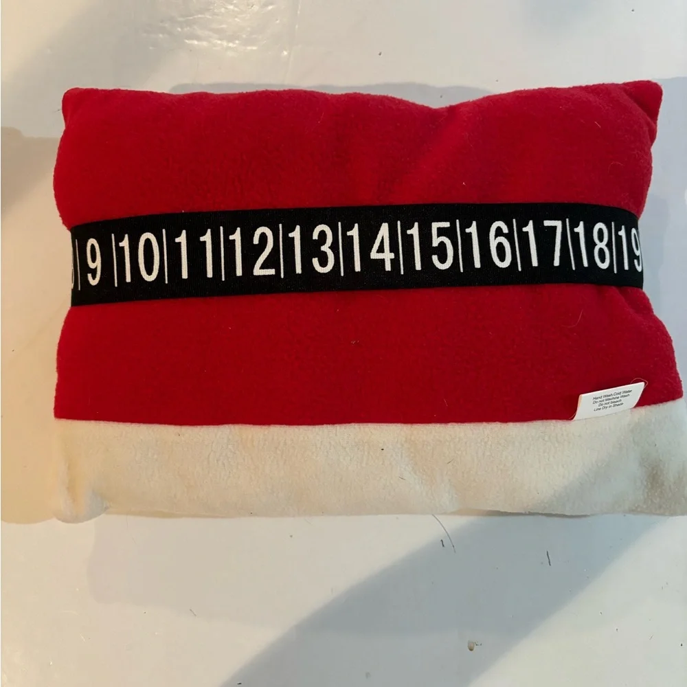 Days ‘Til Christmas Advent CHRISTMAS PILLOW